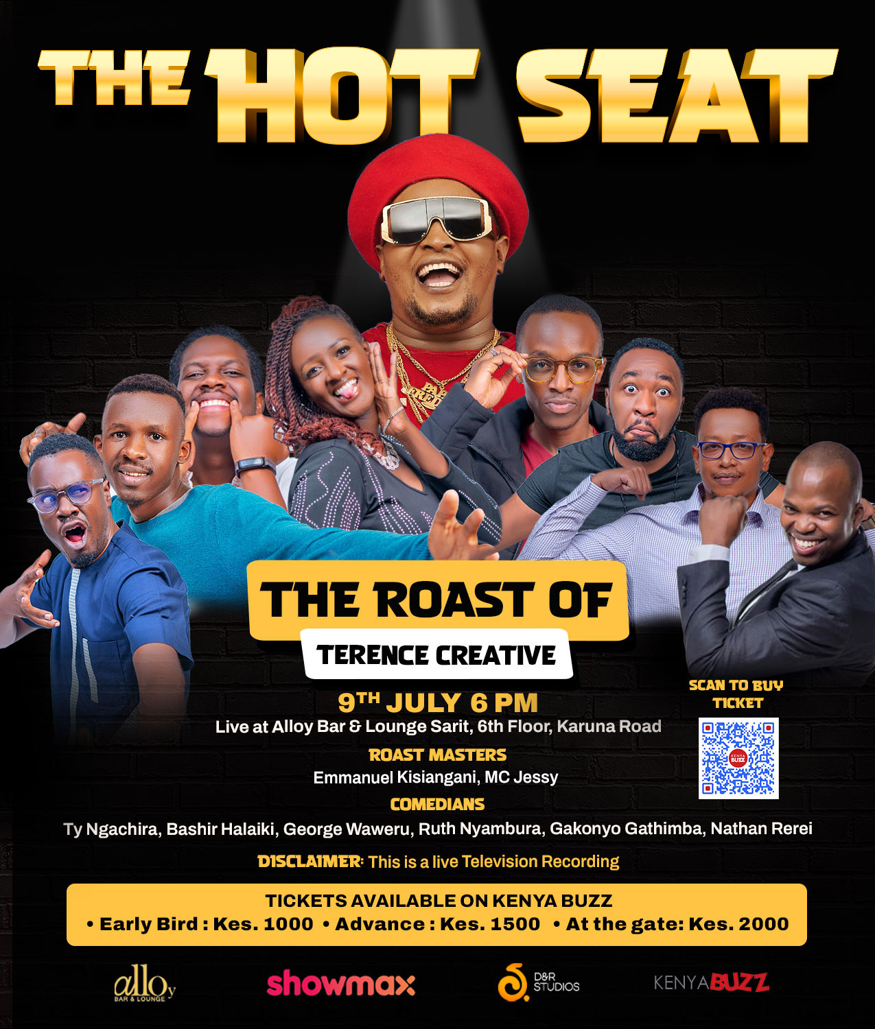 The Hot Seat- The Roast Of Terence