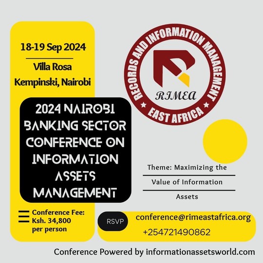 2024 Nairobi Banking Information Assets Conference