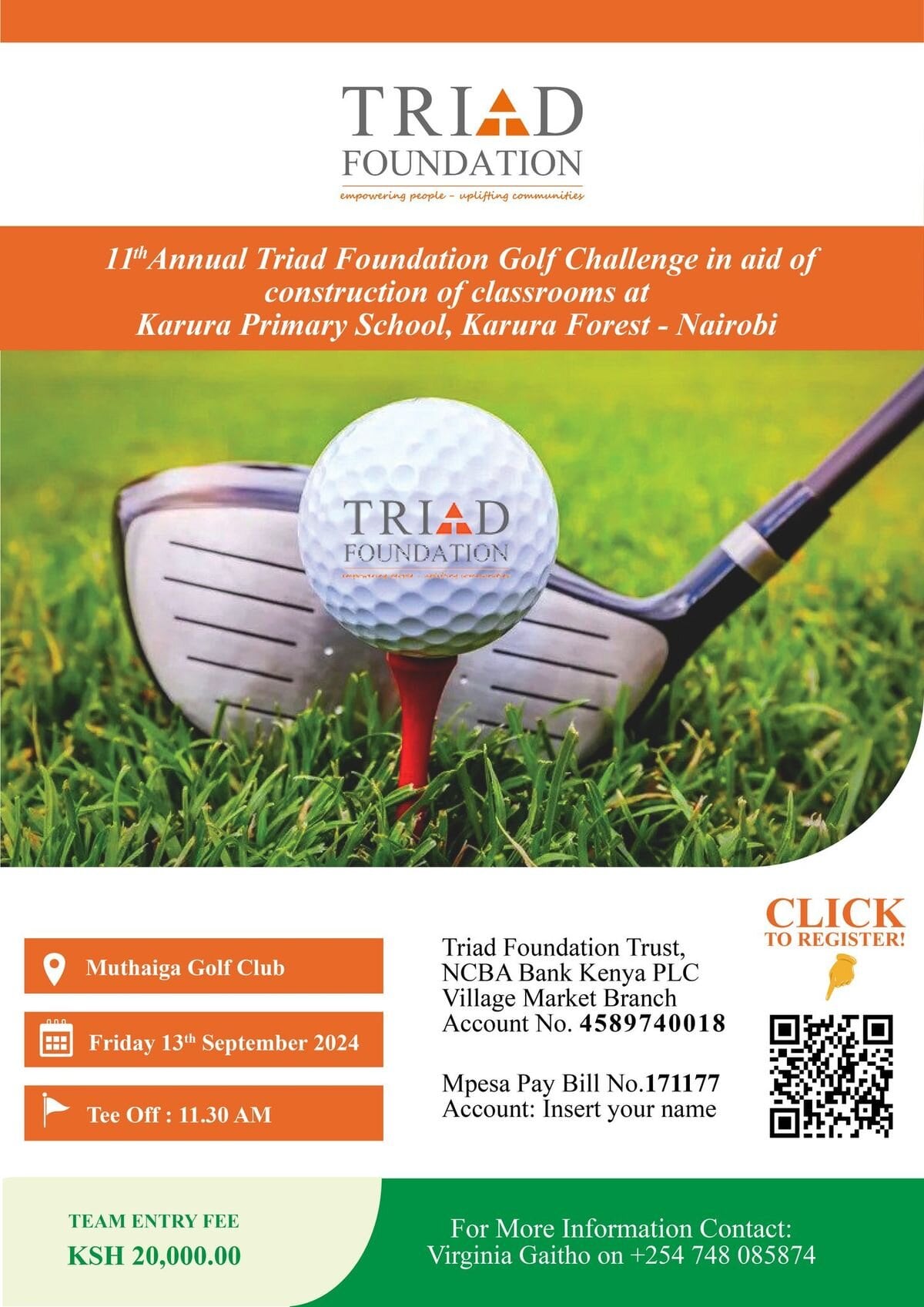 11th Triad Foundation Golf Challenge