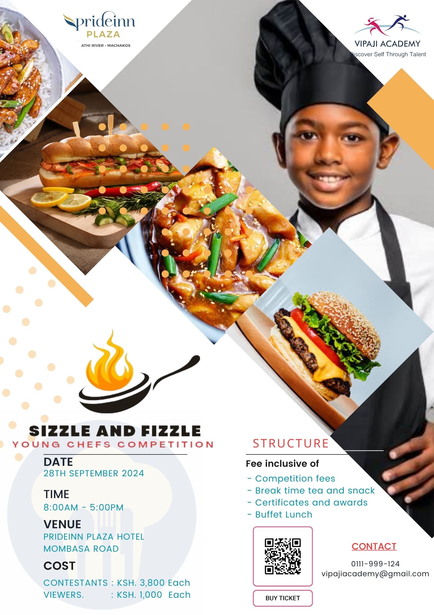 Sizzle and Fizzle Cookery and Culinary Competition