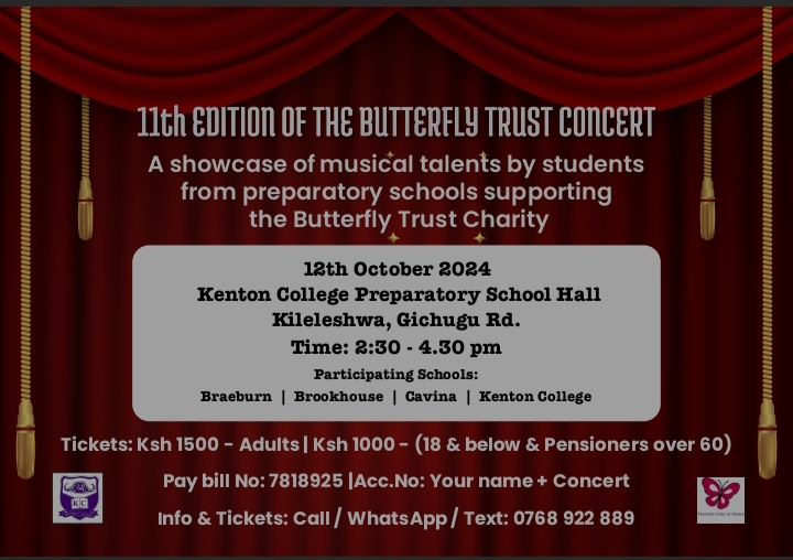 11th Edition of The Butterfly Trust Concert