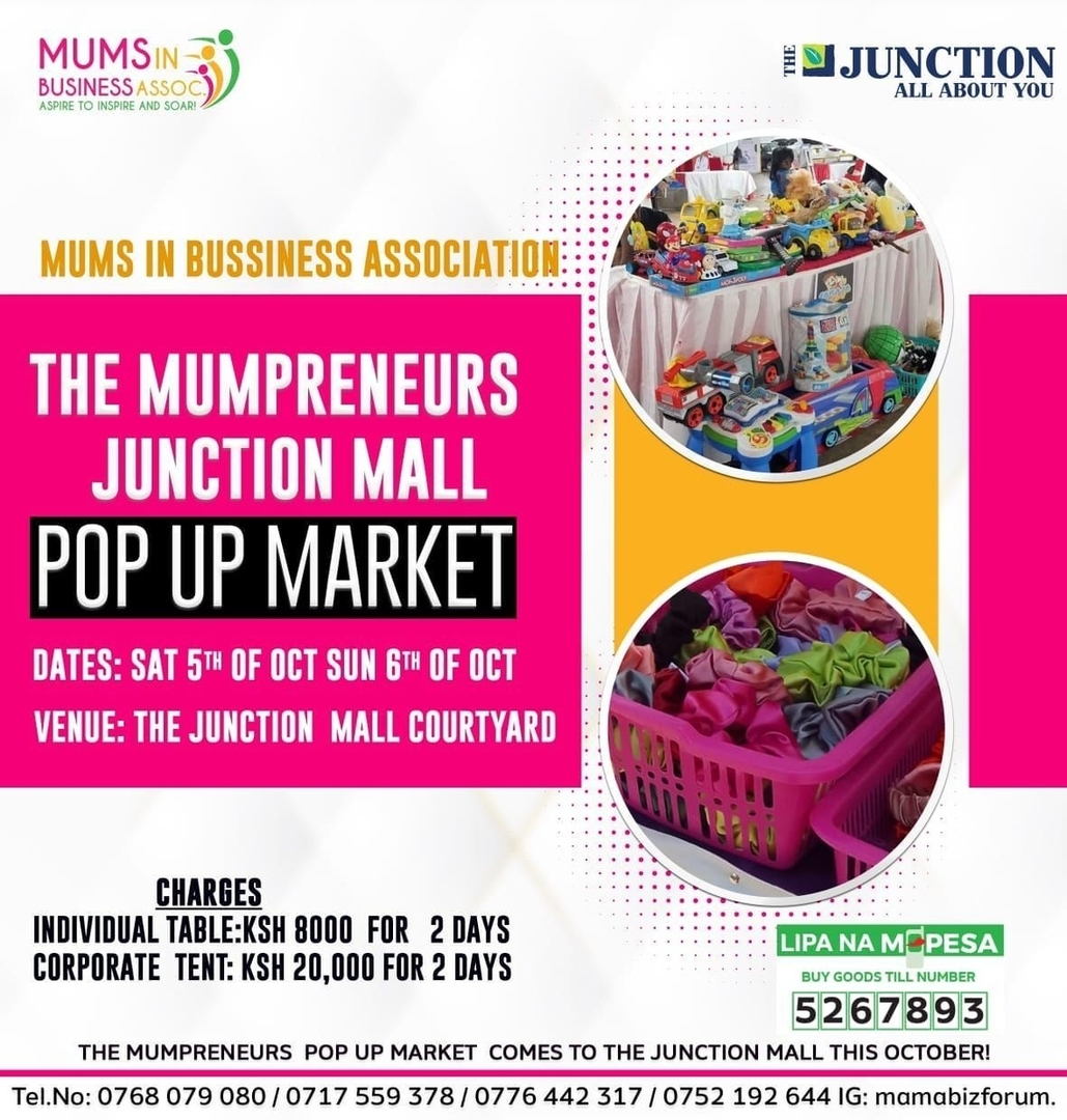 The October Edition of The Mumpreneurs Pop up Market