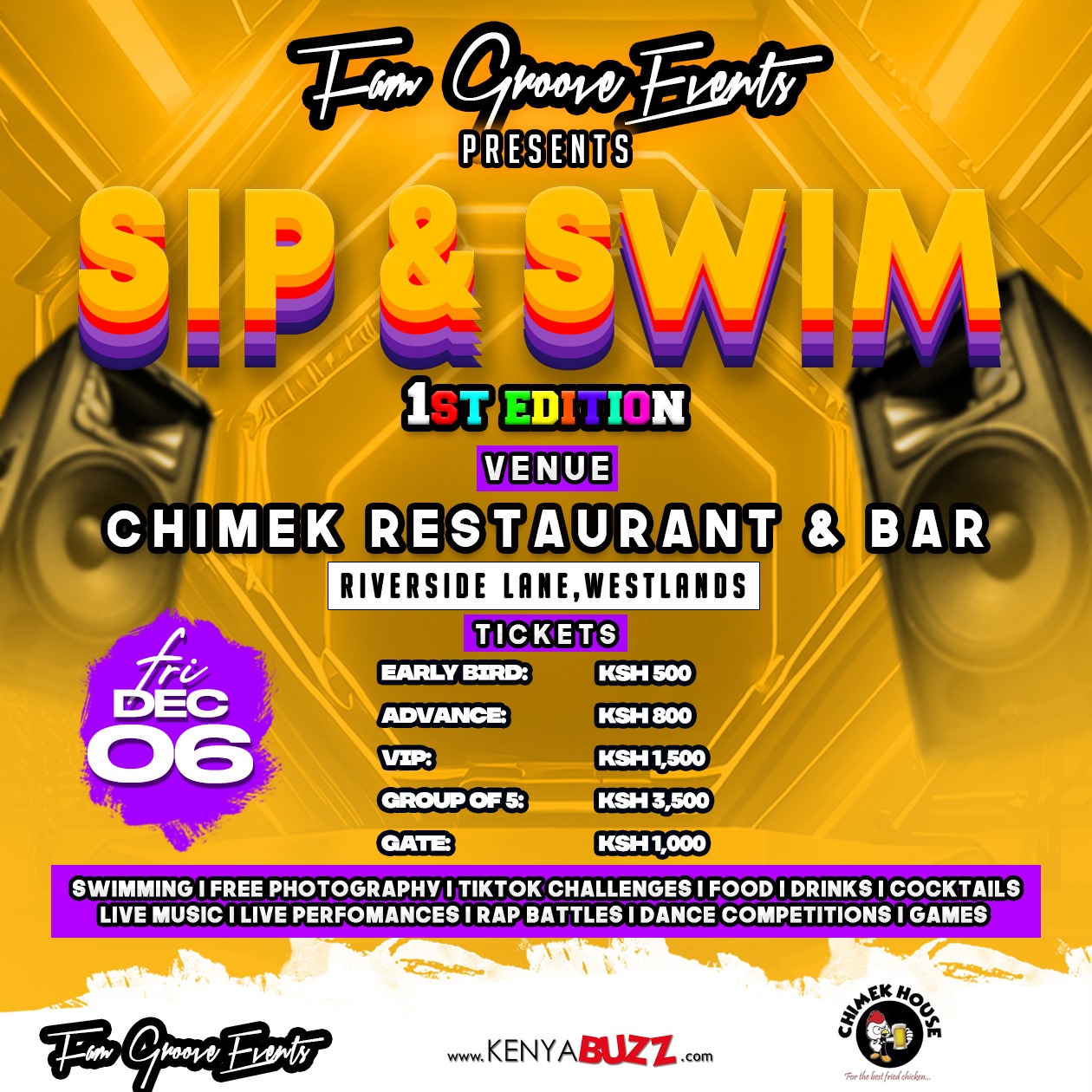 SIP & SWIM 1ST EDITION