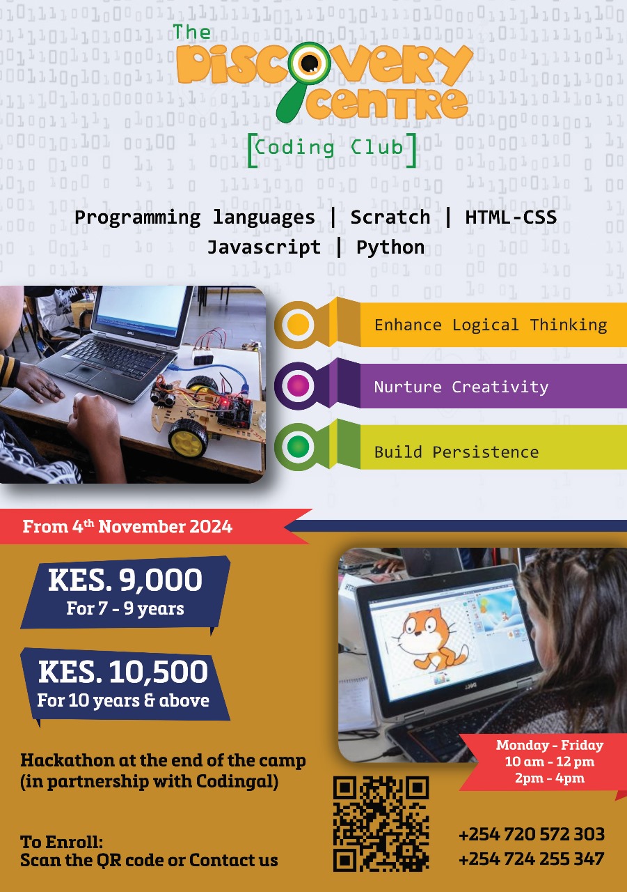 Enroll your Child - Coding Club