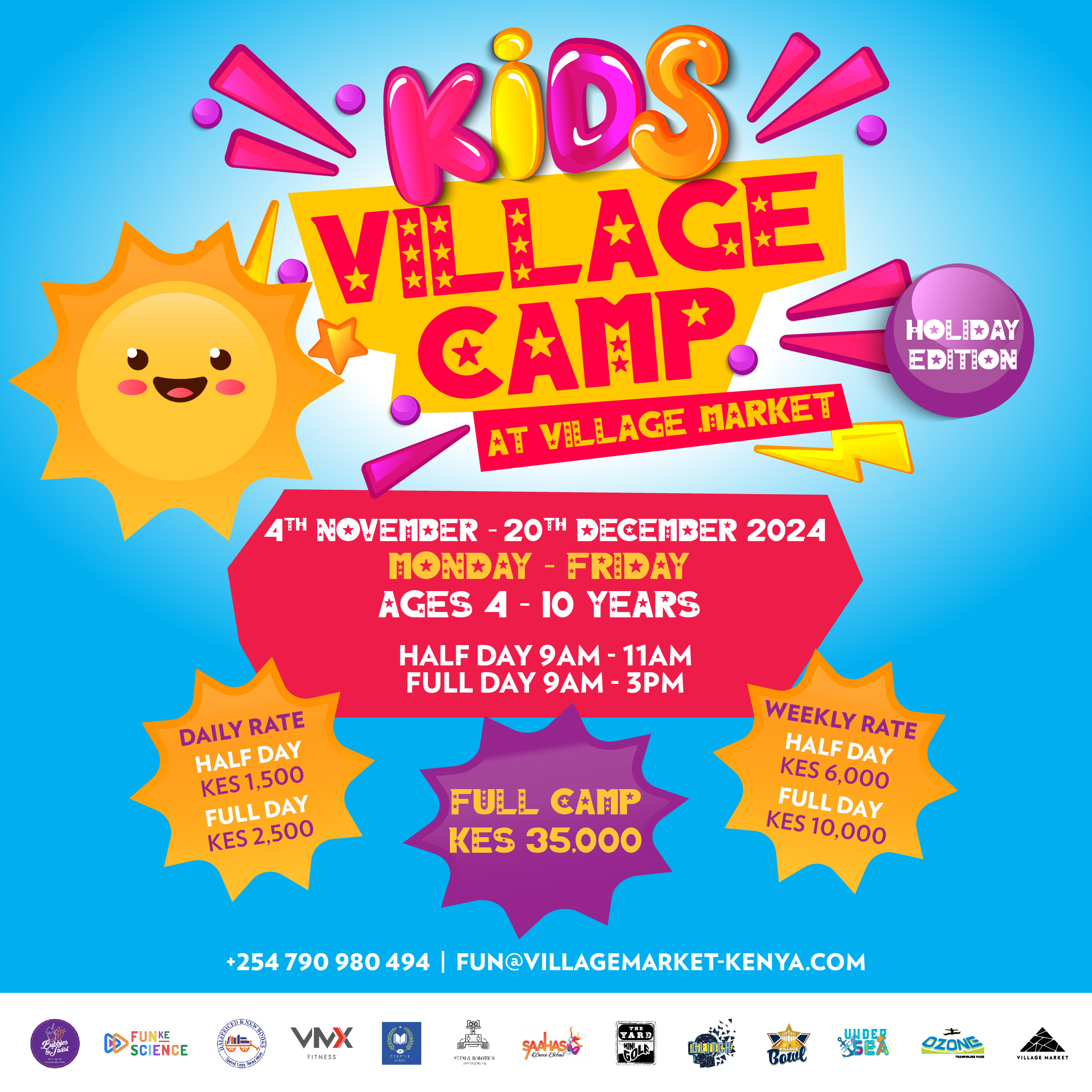 Kids Village Camp at Village Market