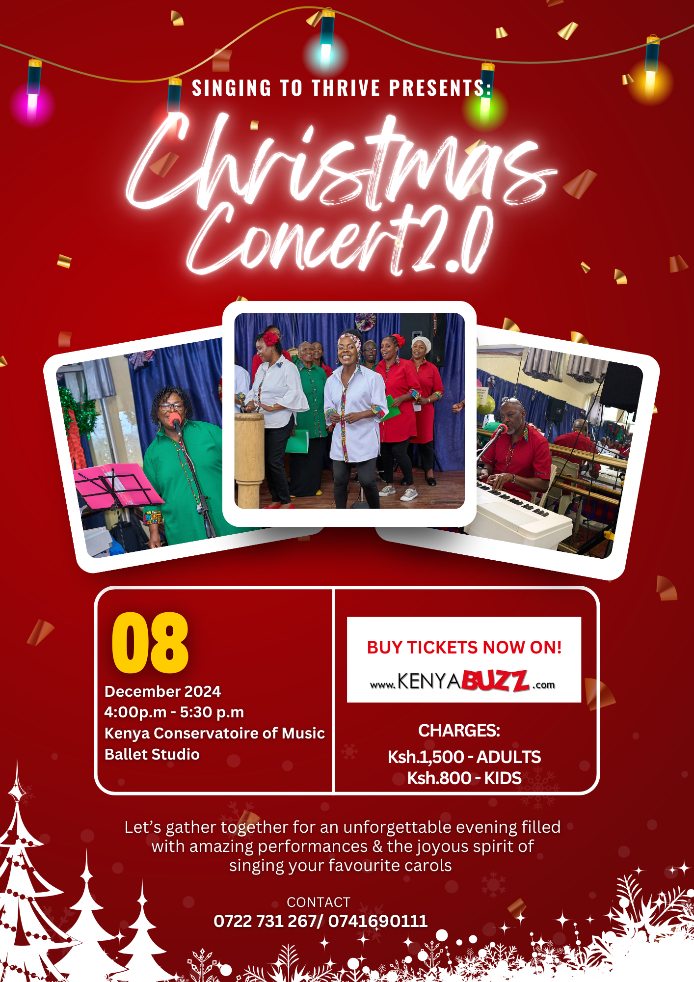 Singing To Thrive Christmas Concert 2.0