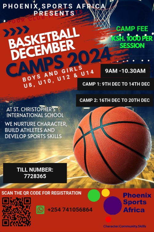 Phoenix Sports Africa Basketball December Camps 2024