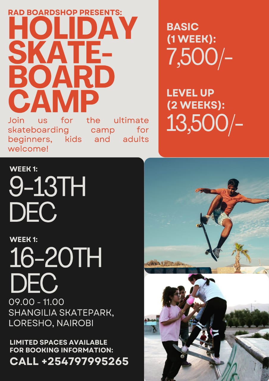 Holiday Skateboard Camp