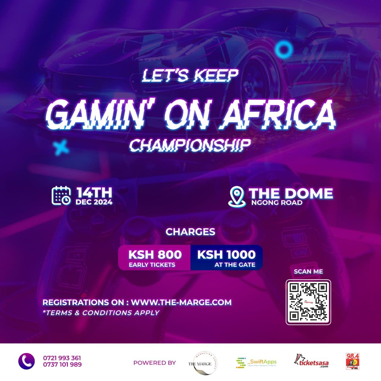 Gamin’ on Africa Championship 2024