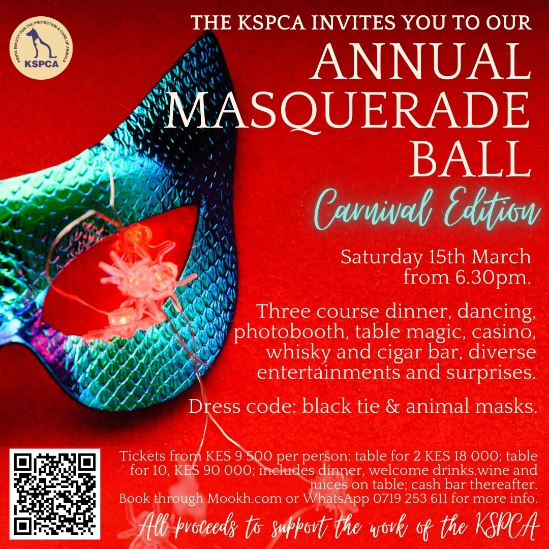 The KSPCA Annual Masquerade Ball – Carnival Edition