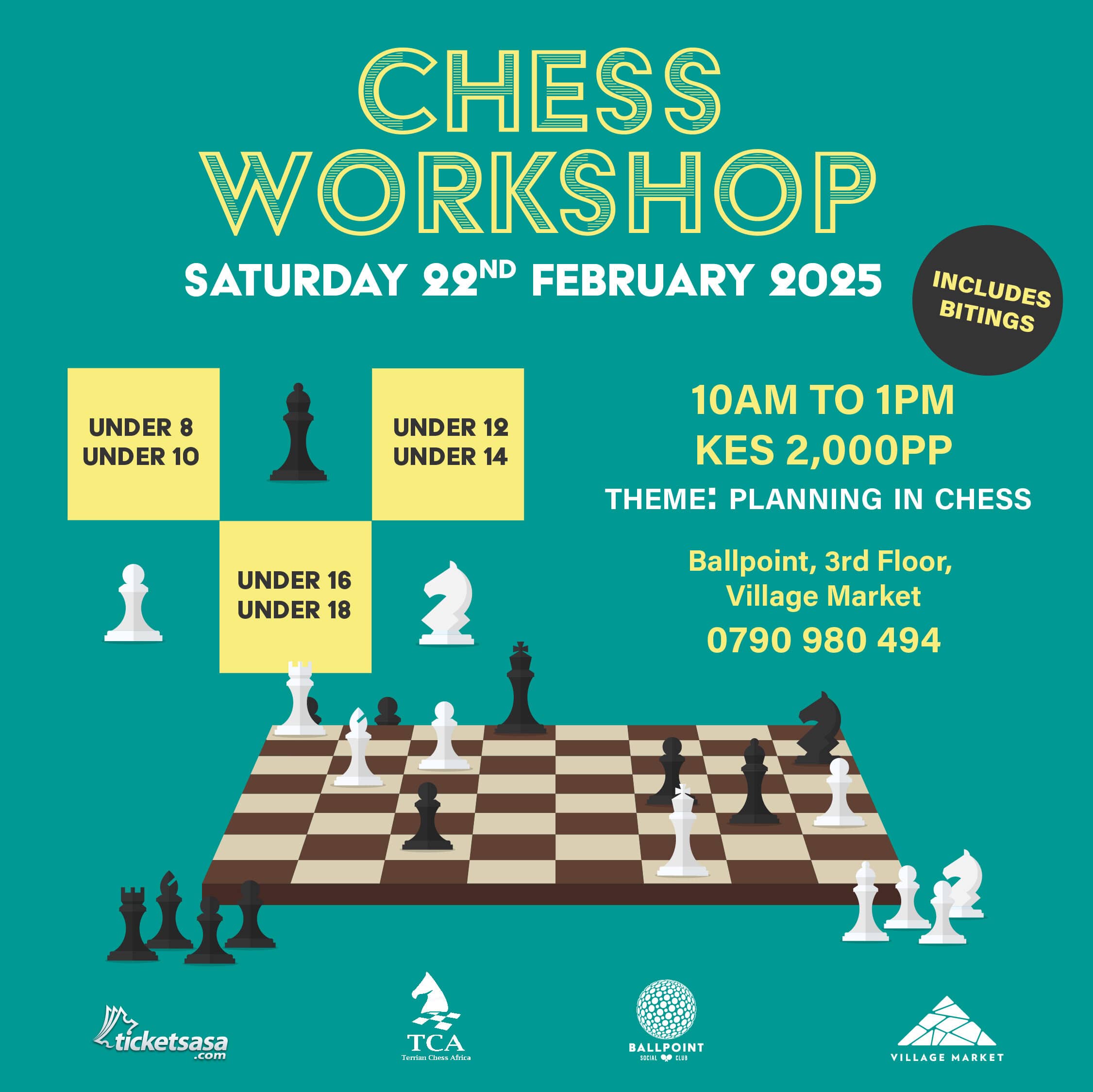 Village Market Junior Chess Workshop