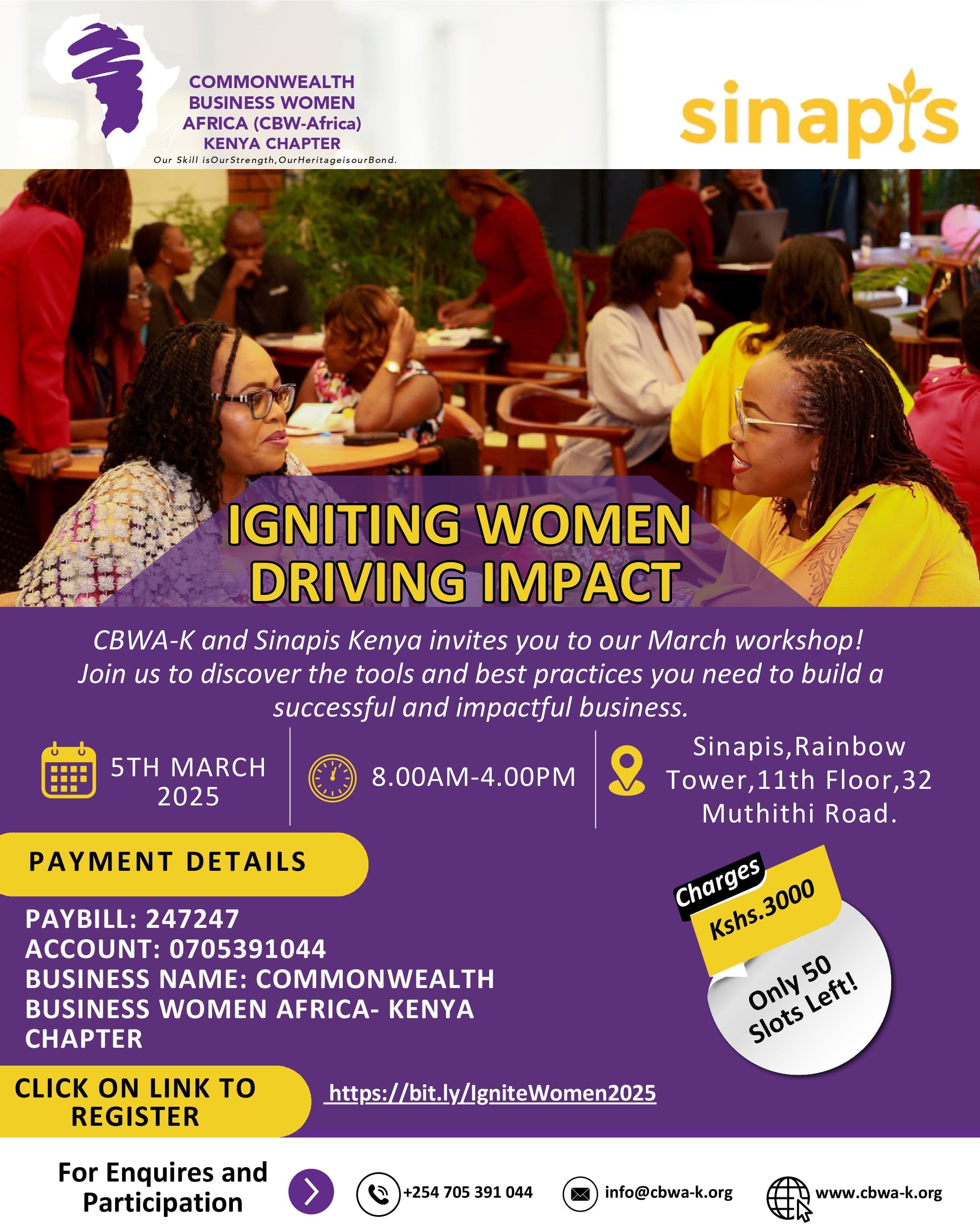 Igniting Women, Driving Impact