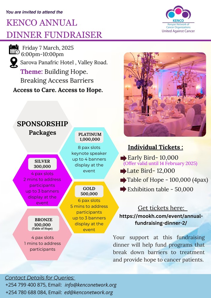 KENCO Annual Fundraising Dinner