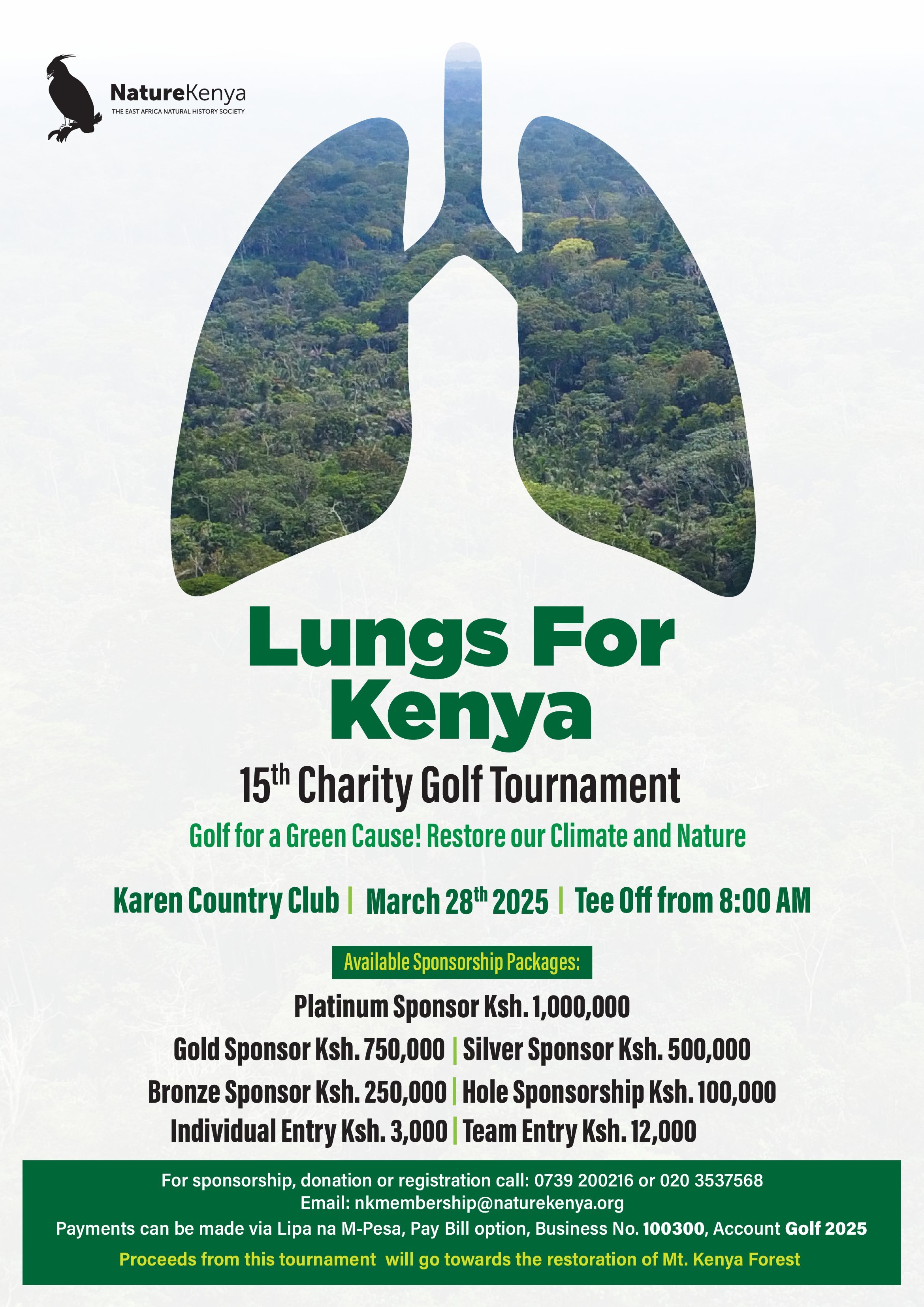 Lungs for Kenya Charity Golf Tournament