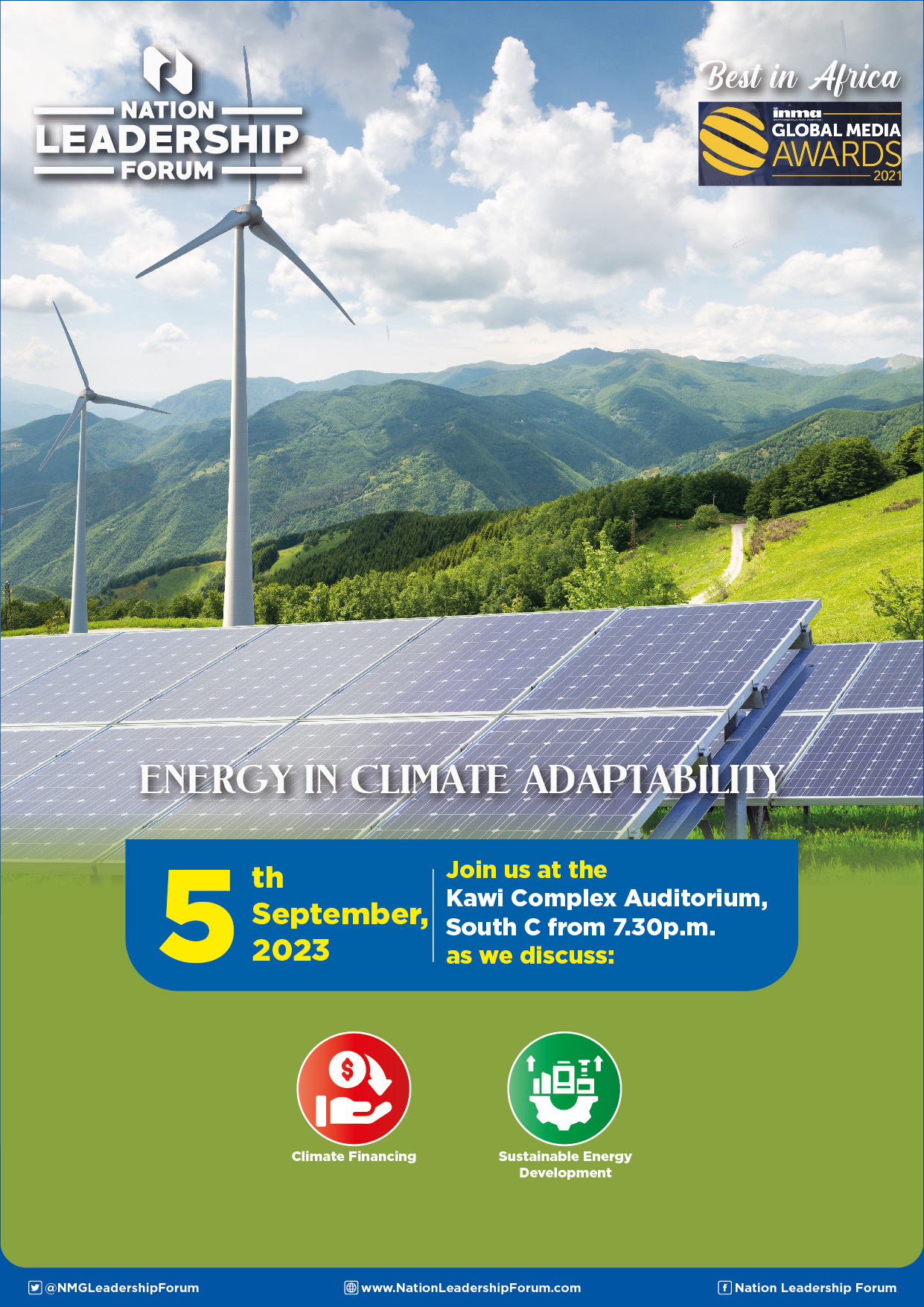 Nation Leadership Forum- Energy in Climate Adaptability