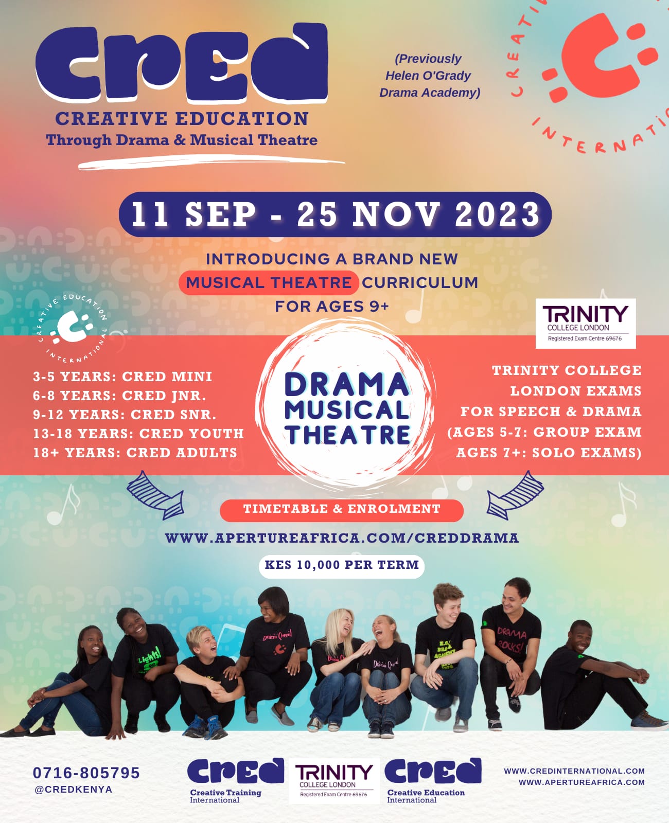 Creative Education in Drama, Music and Theatre