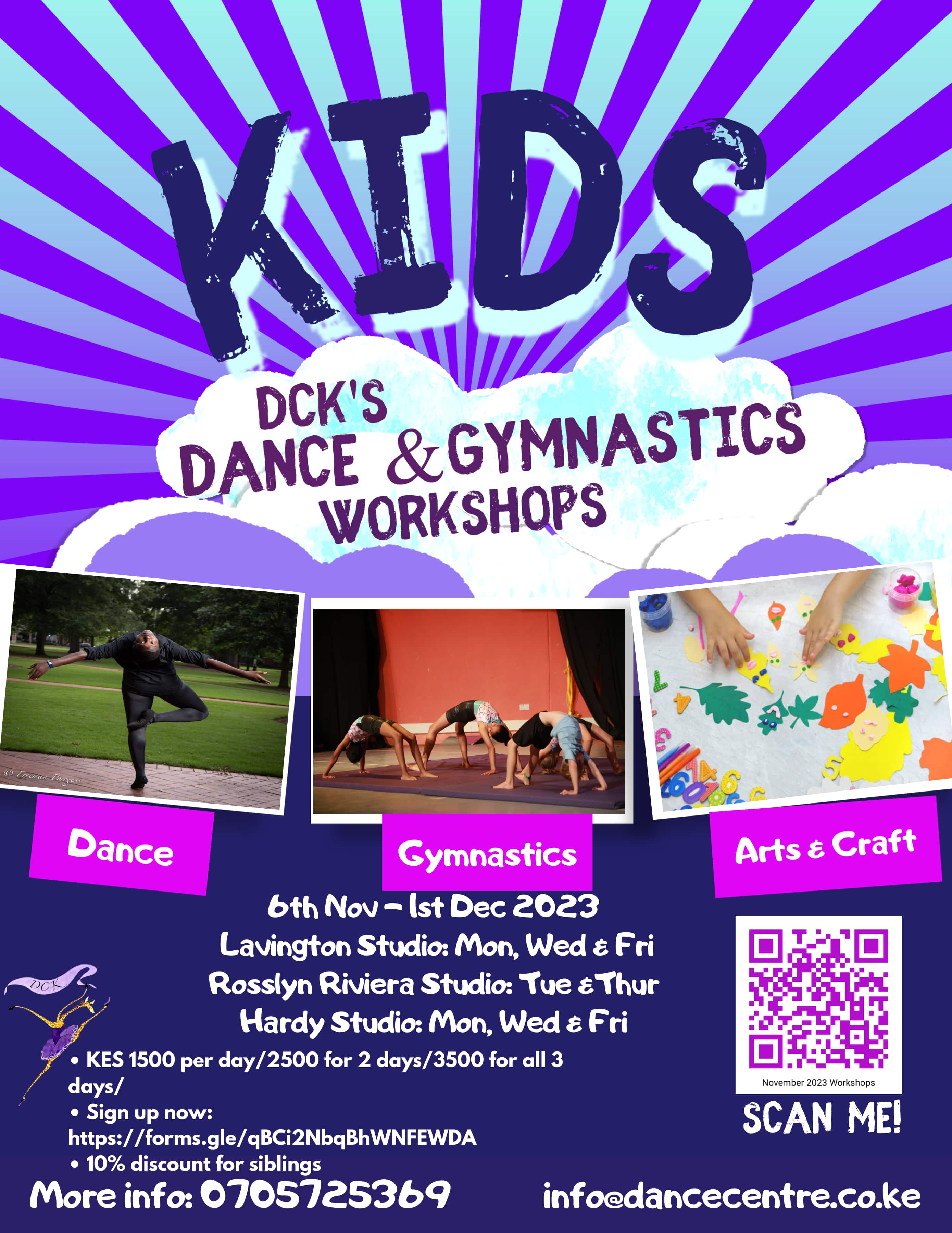 DCK Dance & Gymnastics Workshops