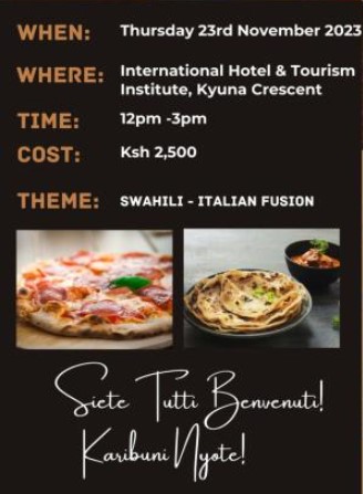 Swahili - Italian Luncheon