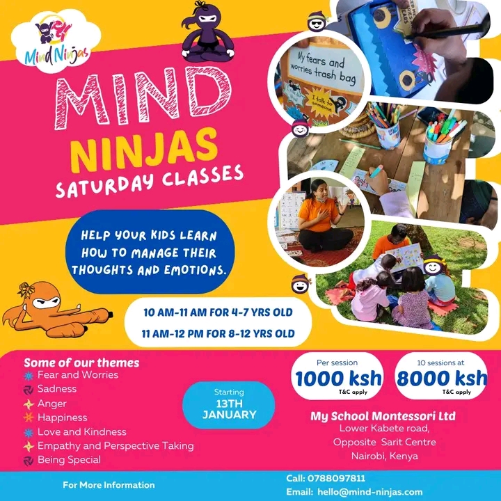 Mind Ninjas Saturday Classes