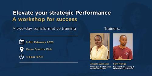 Strategic Performance Workshop