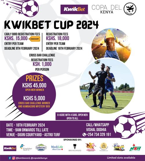 Kwikbet Cup 2024 Kwikbet Cup 2024