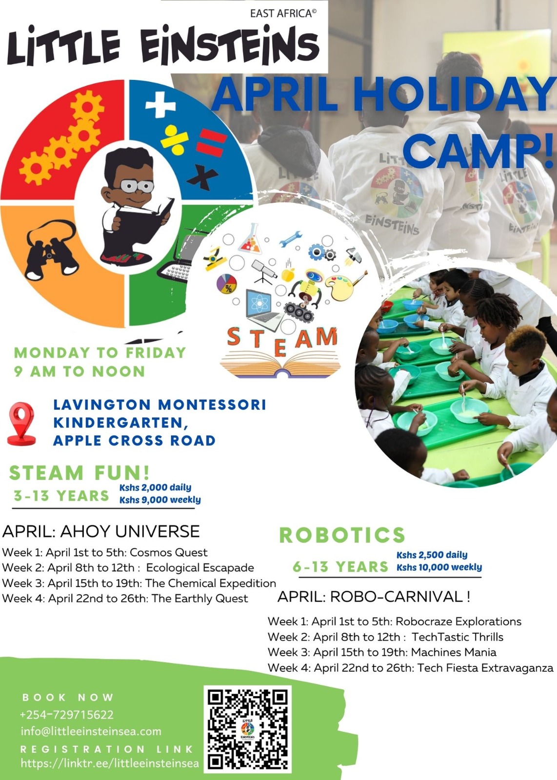 Little Einsteins East Africa April Holiday Camp