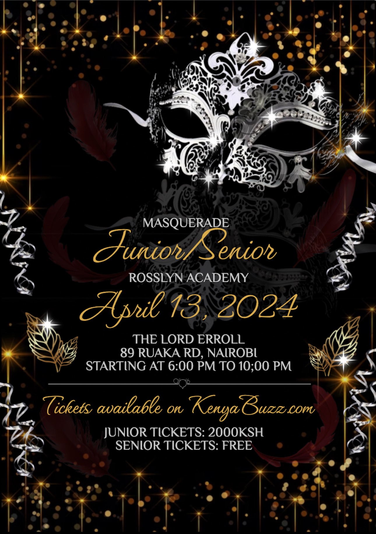 Junior Senior Masquerade Banquet