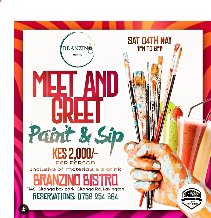 Meet and Greet, Paint and Sip