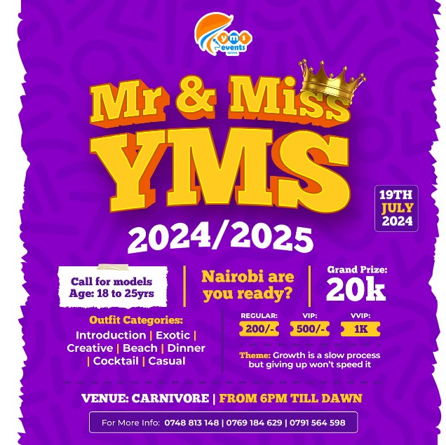 Mr and Miss YMS Kenya