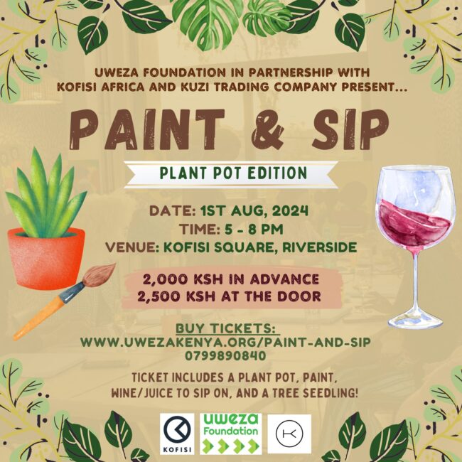 Plant Pot Paint & Sip