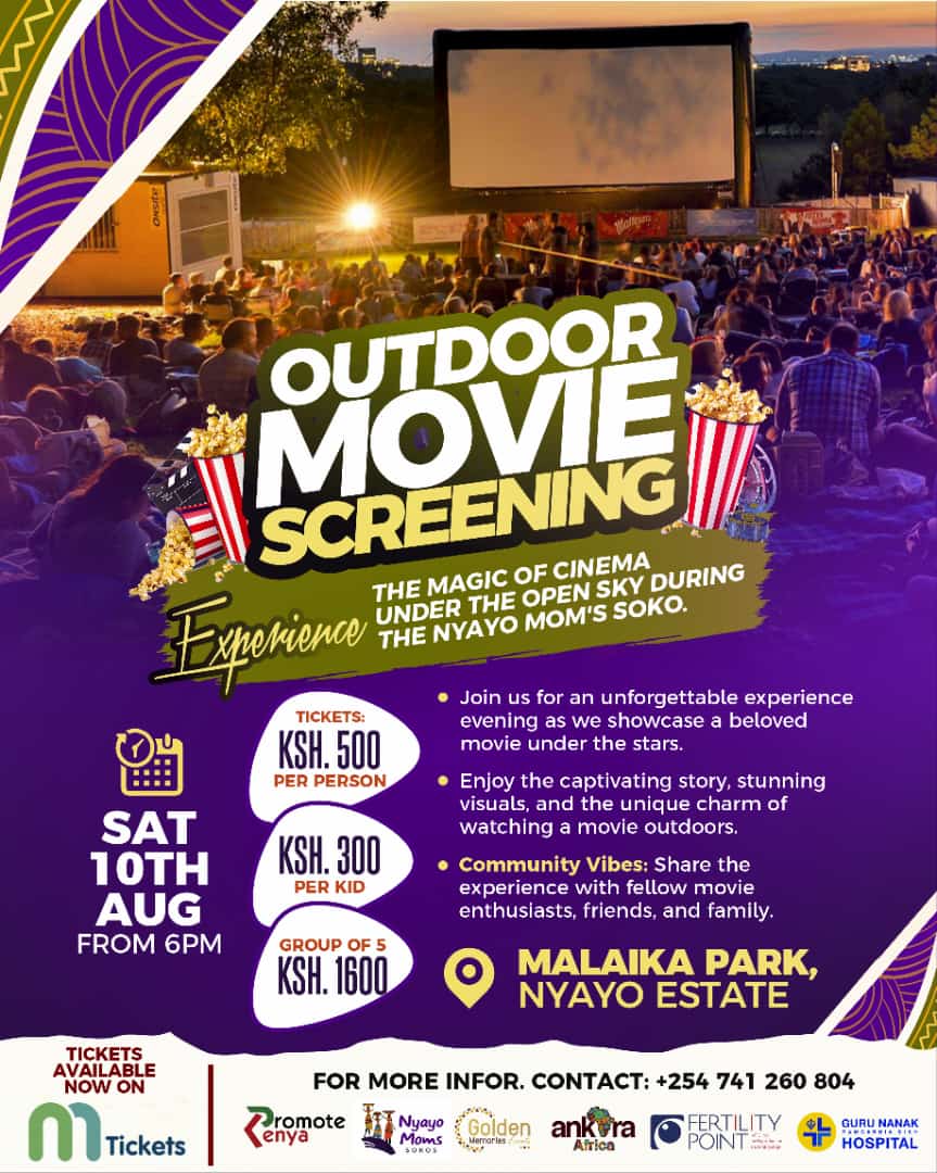 Outdoor Movie Screening - August 2024