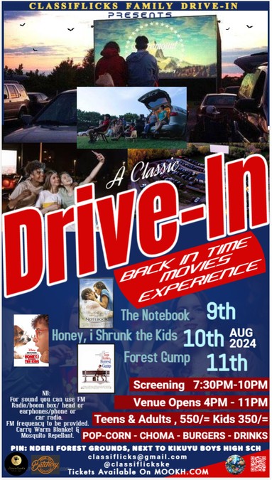 A classic Drive-In Movies Experience