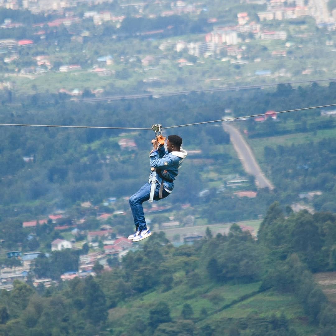 Ziplining