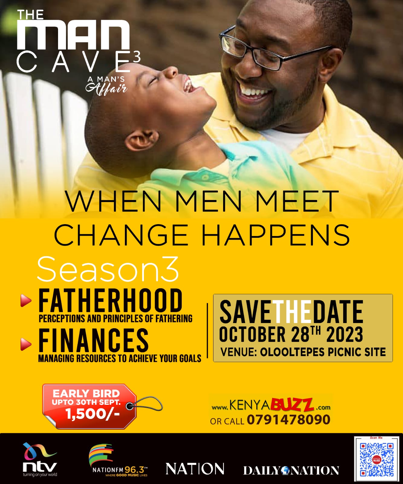 Man Cave's Third Edition: Exploring Fatherhood and Finances