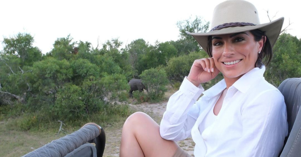 Ana Brenda Contreras Enjoys Honeymoon in Africa
