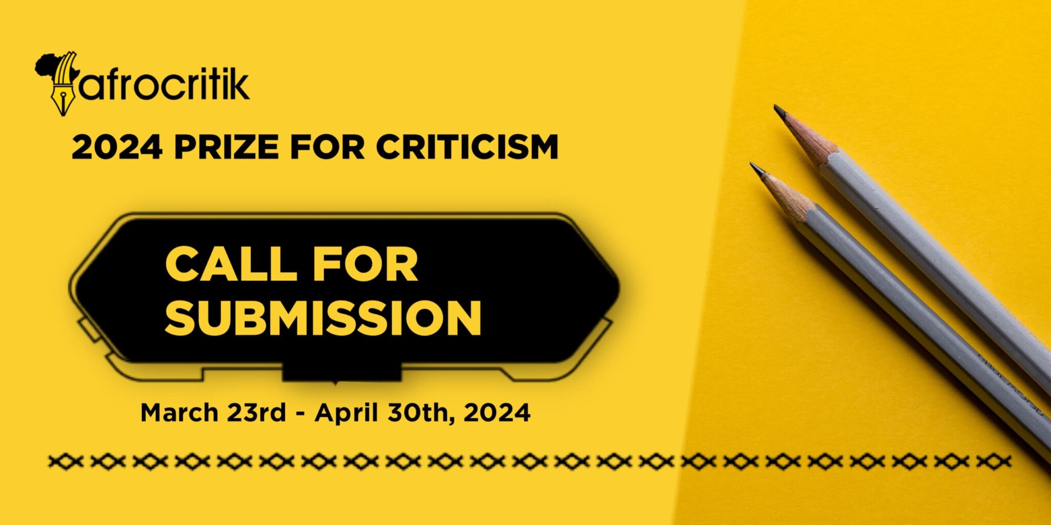 Call for Submissions: Afrocritik 2024 Prize For Cultural Criticism