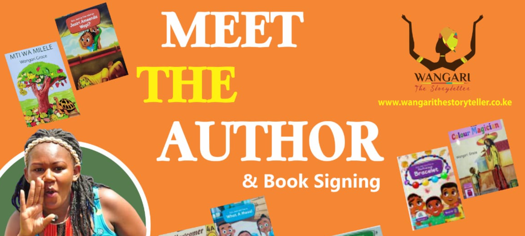 Meet the author: 'Wangari the Storyteller' book signing event at Alliance Fran&Atilde;&sect;aise