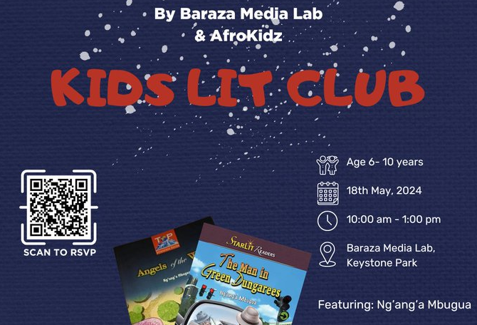 The Kids' Lit Club hosts Author Ng'ang'a Mbugua