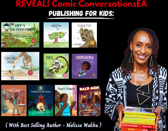 Author Melissa Wakhu to Host 'Comic Conversations EA' on Kids' Publishing in Kenya