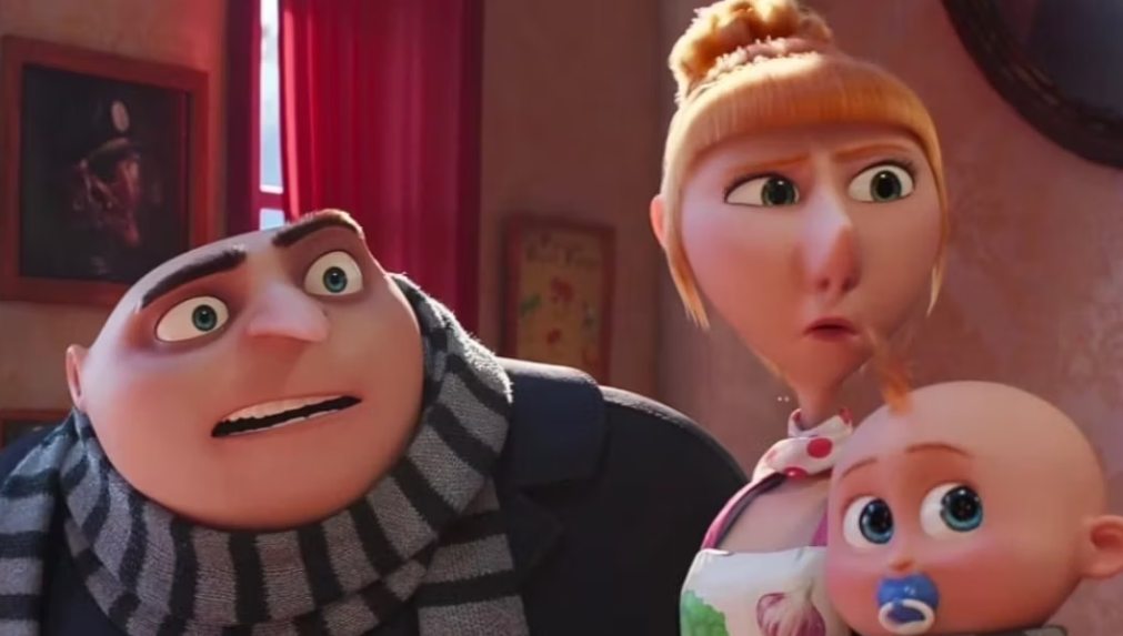 Gru on the run in 'Despicable me 4'