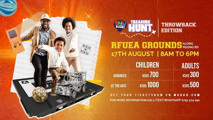 AKILI KIDS TREASURE HUNT FOR KIDS IN NAIROBI - THROWBACK EDITION