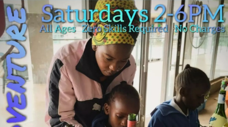 Family Fun: Bottle Painting at Usanii Mashariki Gallery