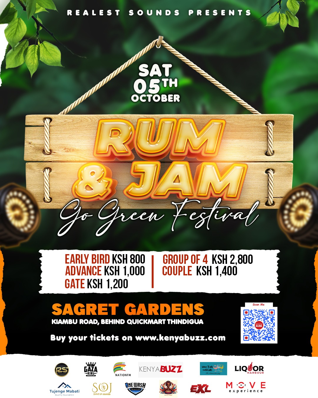 Celebrate Arbantone Music in Style with Nairobi's 'Rum & Jam' Festival