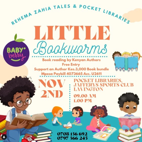 Pocket Libraries' Storytime Fun for Little Bookworms in Nairobi