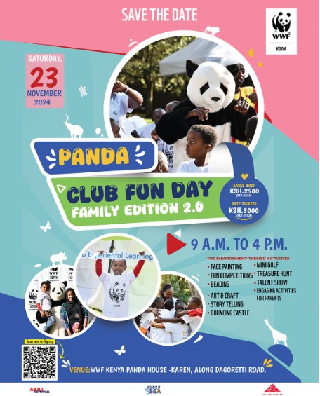 Join WWF Kenya's Panda Club Fun Day: A Family Adventure with Nature!