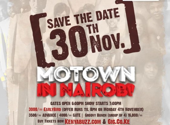 Gear Up For the 11th Edition of Motown In Nairobi!