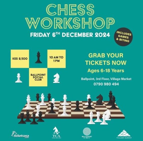 Chess and Board Game Workshop at Ballpoint, Village Market