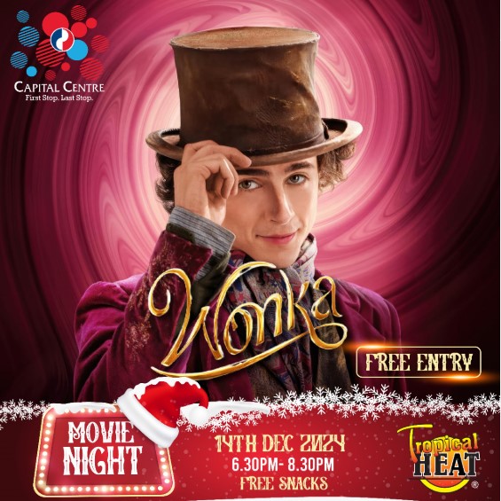 A Magical Movie Night: Wonka Movie at Capital Centre, Mombasa Road