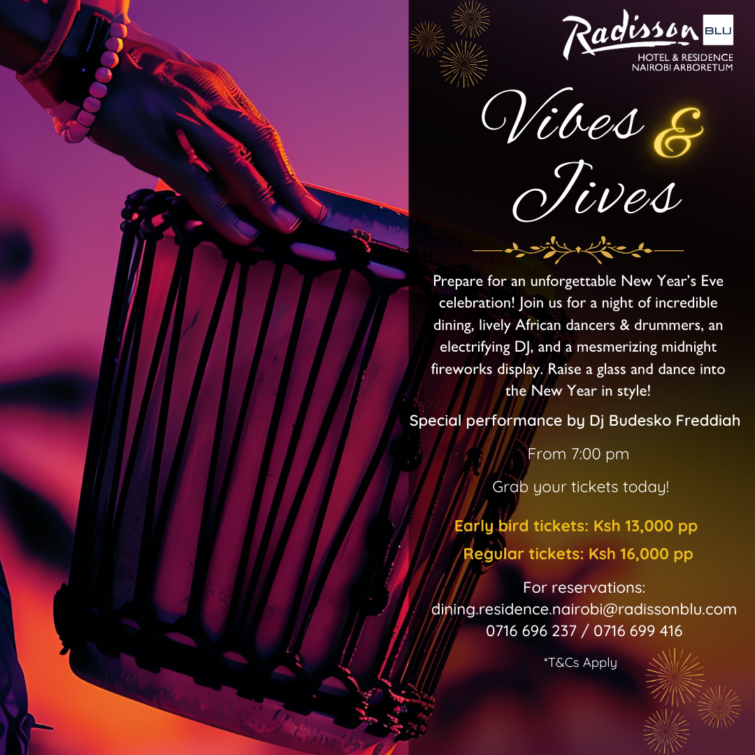 Vibes & Jives: New Year's Eve Celebration at Radisson Blu