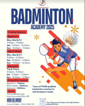 Badminton Training Sessions with Elite Sports Academy